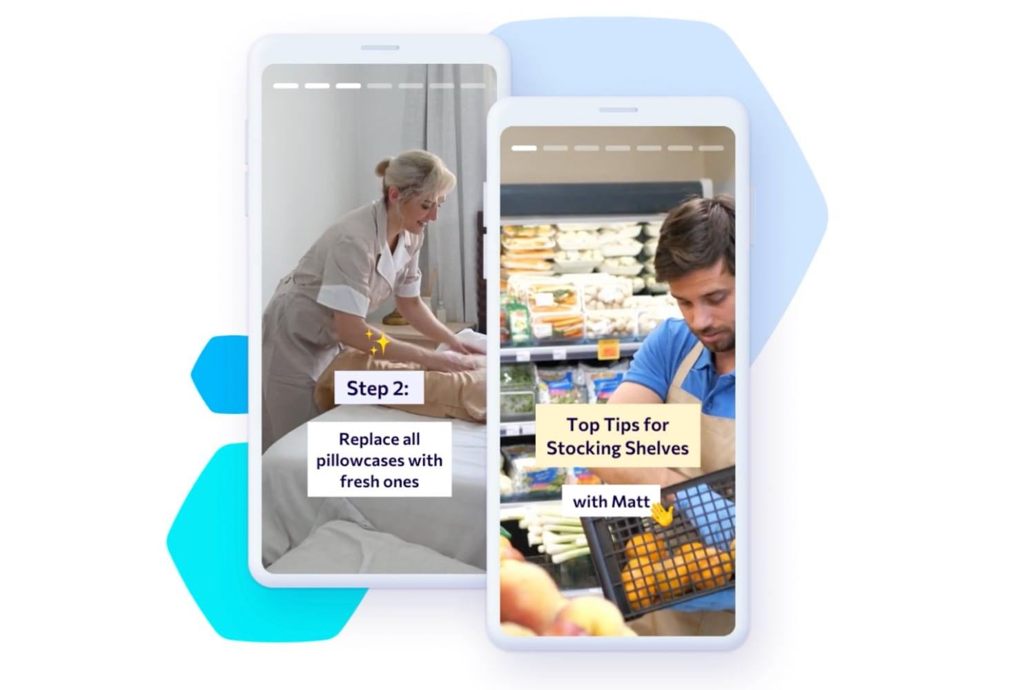 EduME Microlearning app interface