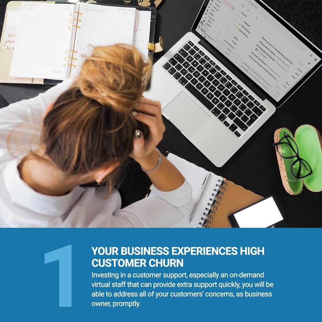 The business will suffer a BIG LOSS without a Customer Support