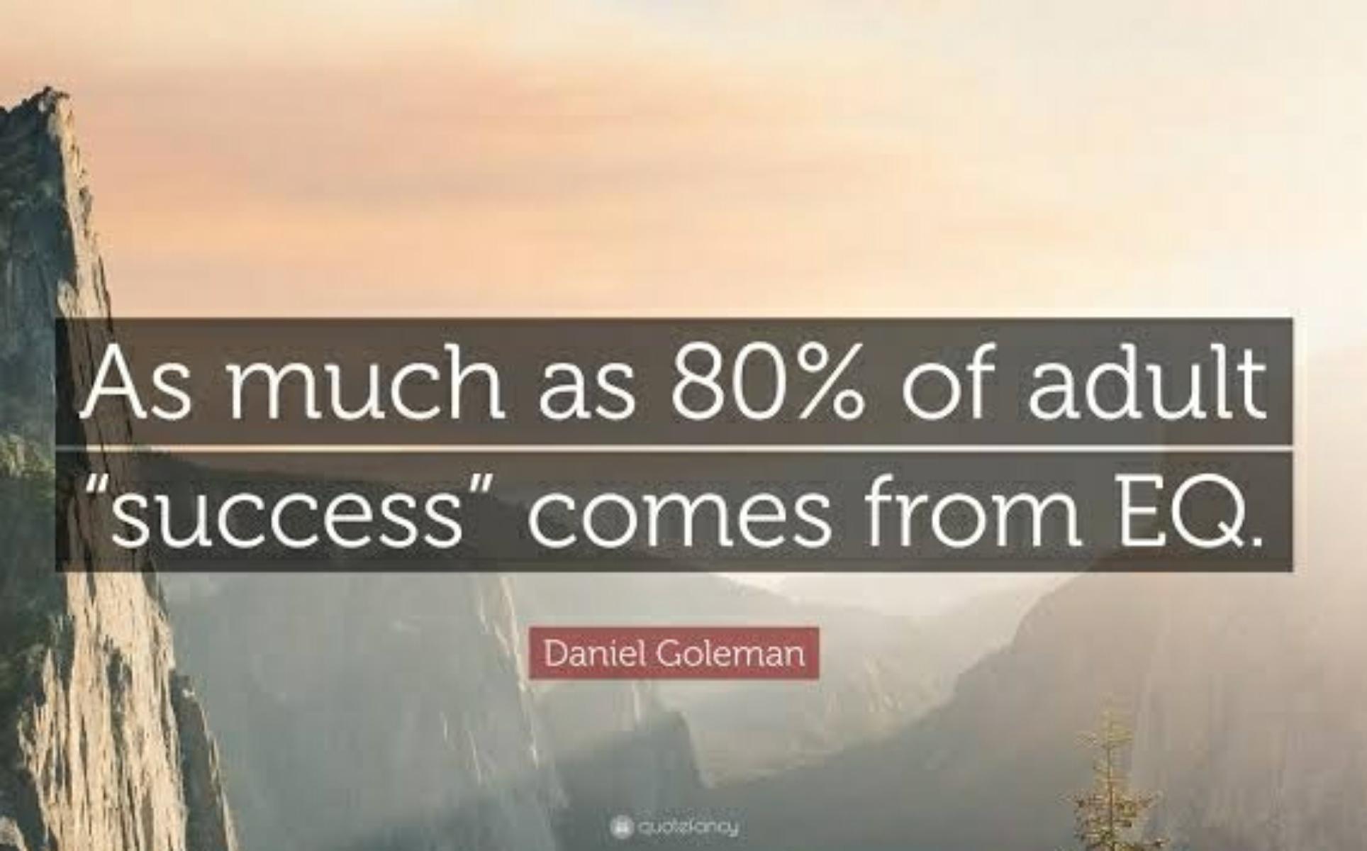 Myth – EI Is 80% Of Success