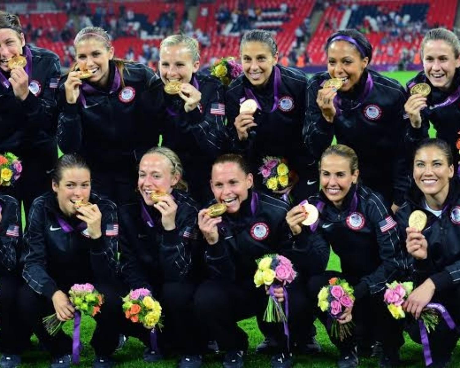 All women athletes