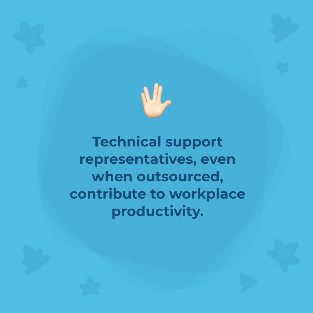 Tech Supports are versatile