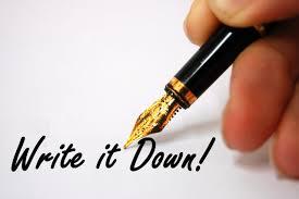 Write Out The Insults You Say To Yourself