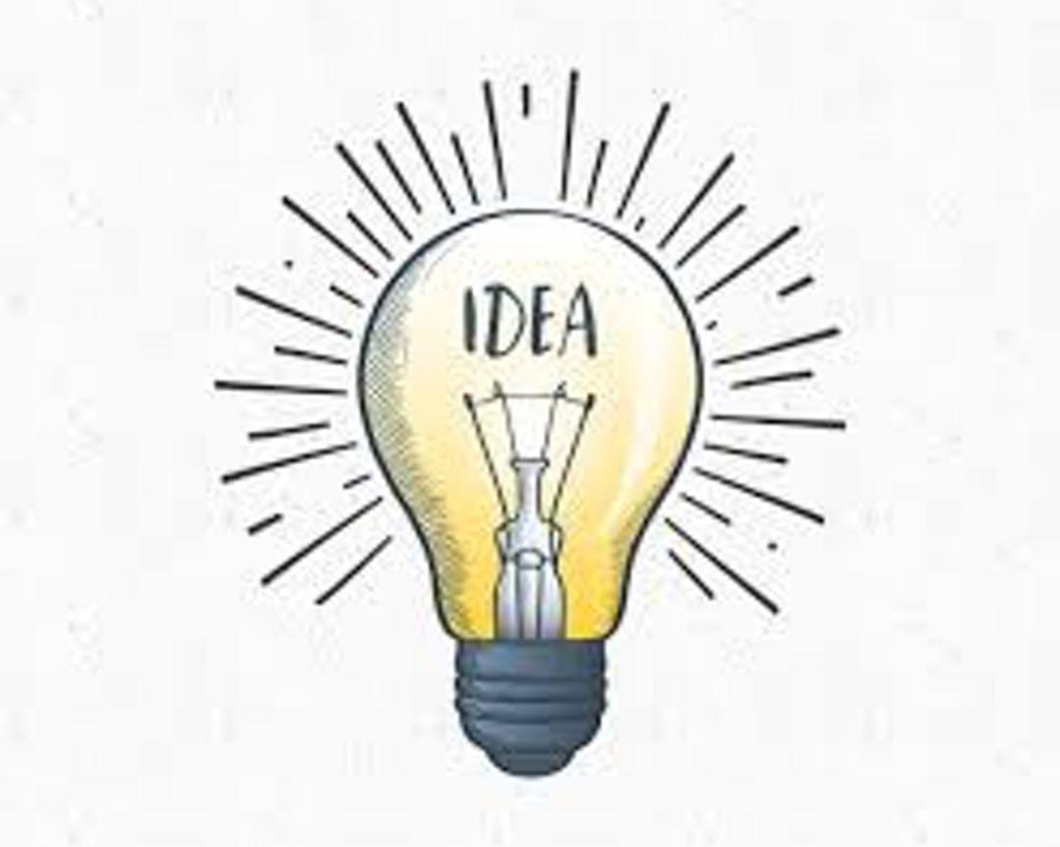 10. Come up with new ideas daily. 