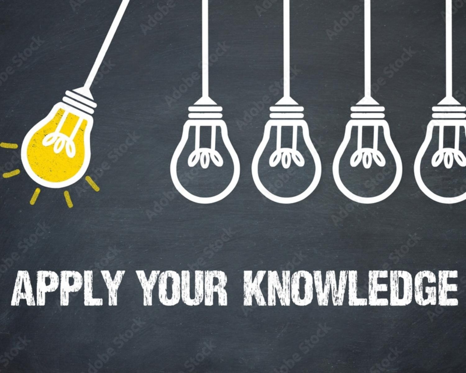 16. Apply your new knowledge. 