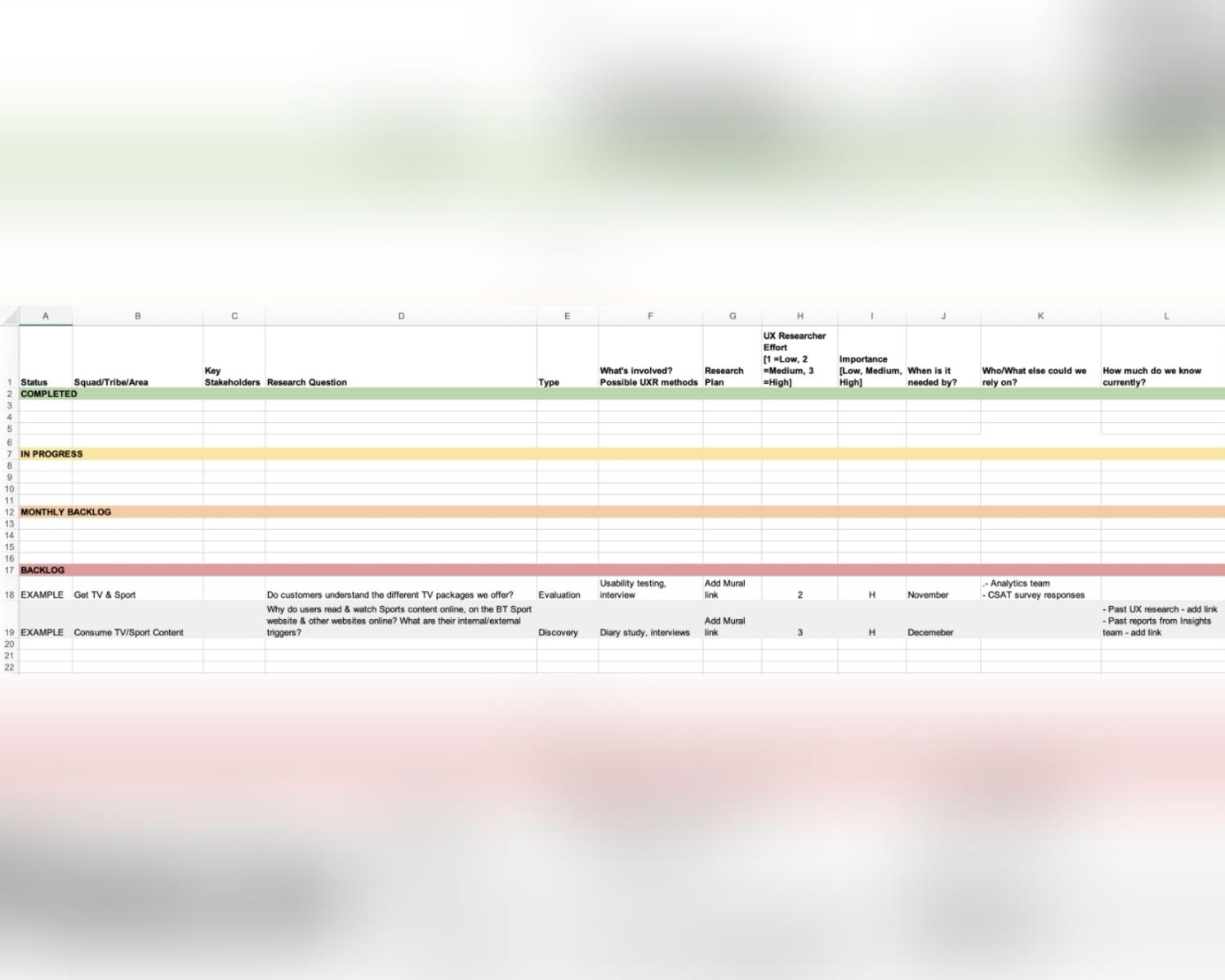User Research X Agile Product Devlpmt - The Research Backlog 1/4