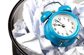 Not using our time well