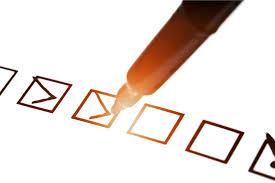 Use checklists