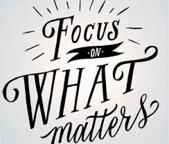 5. What Matters Most
