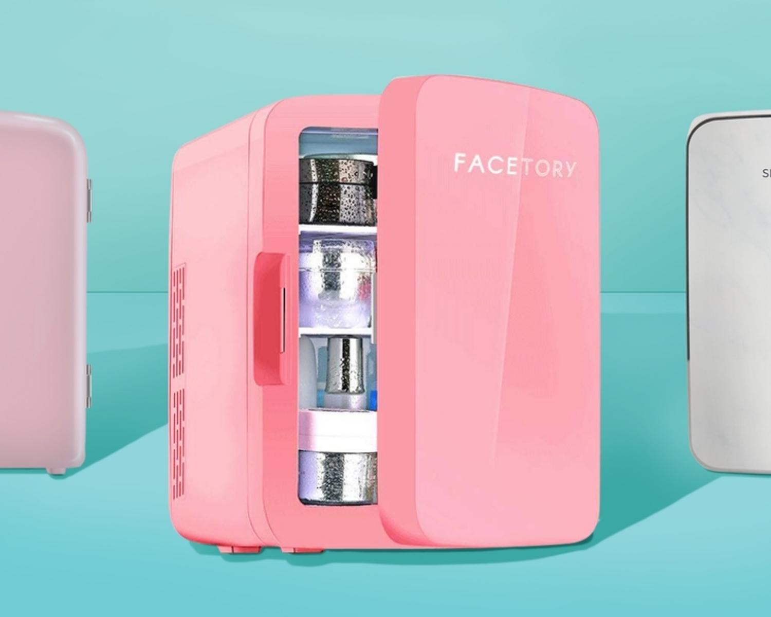 A skincare fridge is not opened as often as a Kitchen F