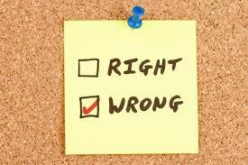 Don't mind being wrong
