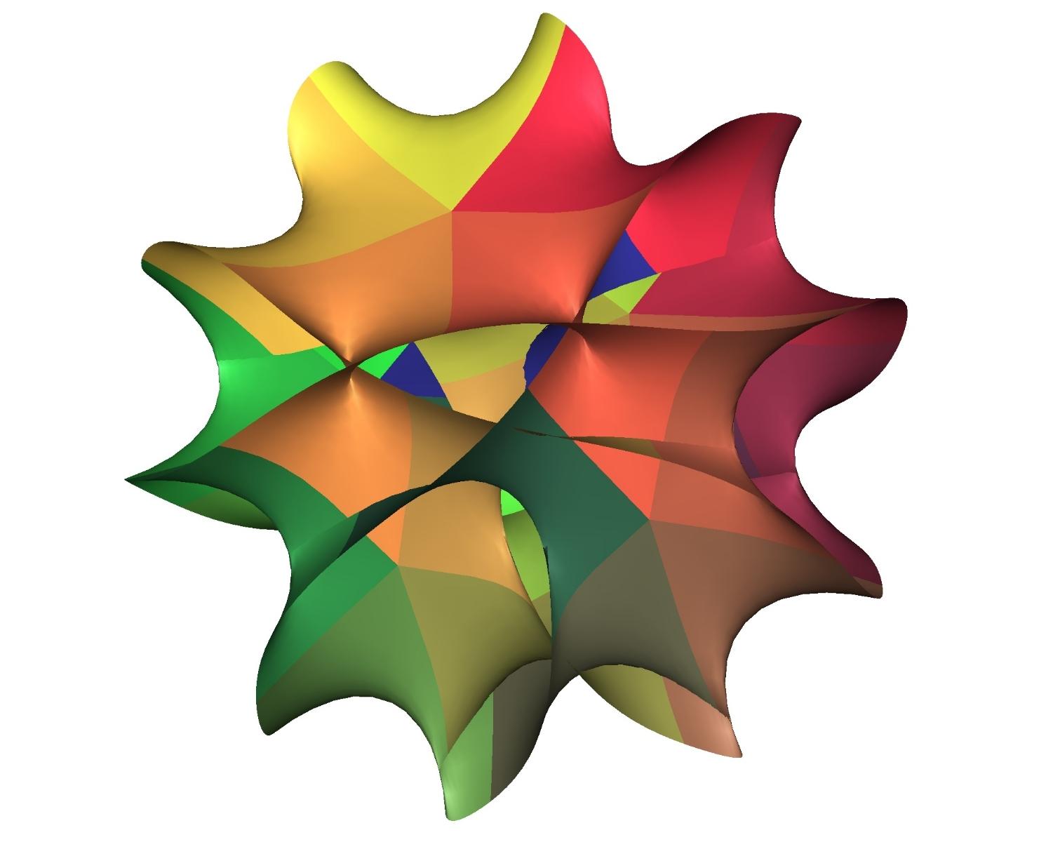  Geometry of the ultramicroscopic landscape