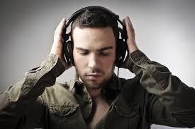 Listen to bass-heavy music