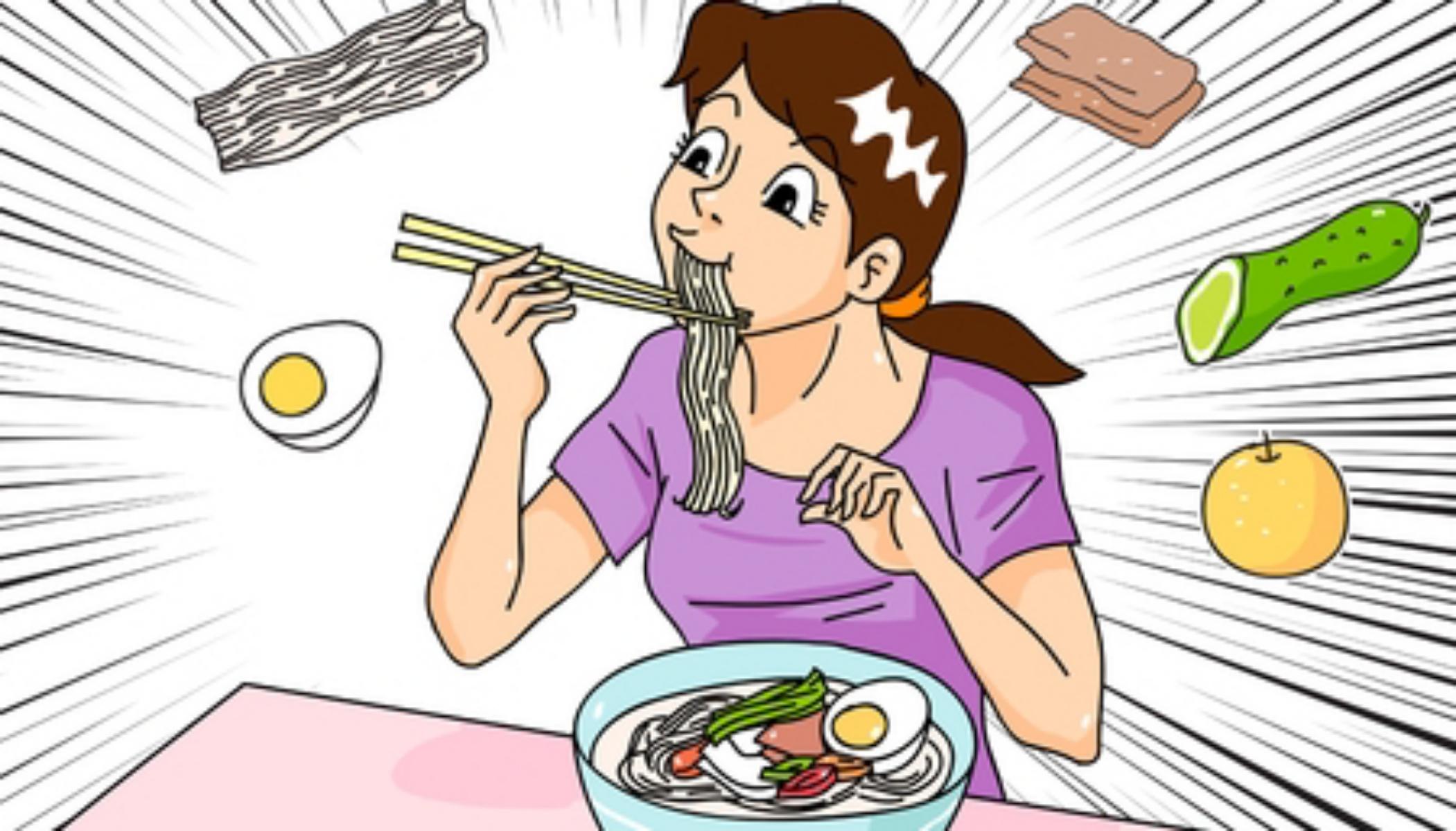 Eat Too Quickly