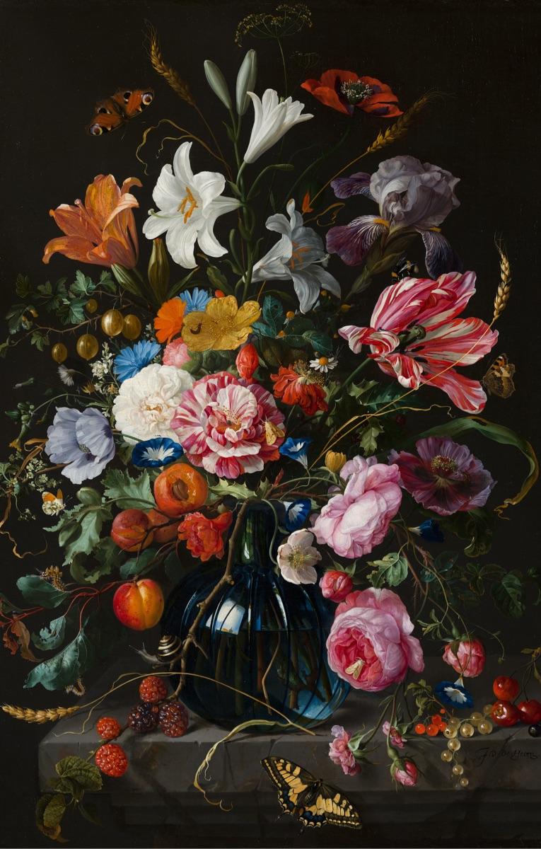 <p>Compared to flower still-li...