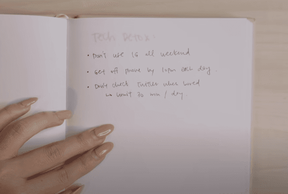 Exercise #6: Tech/Social Media detox