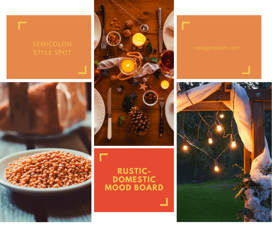 Mood Boards clarify the vision