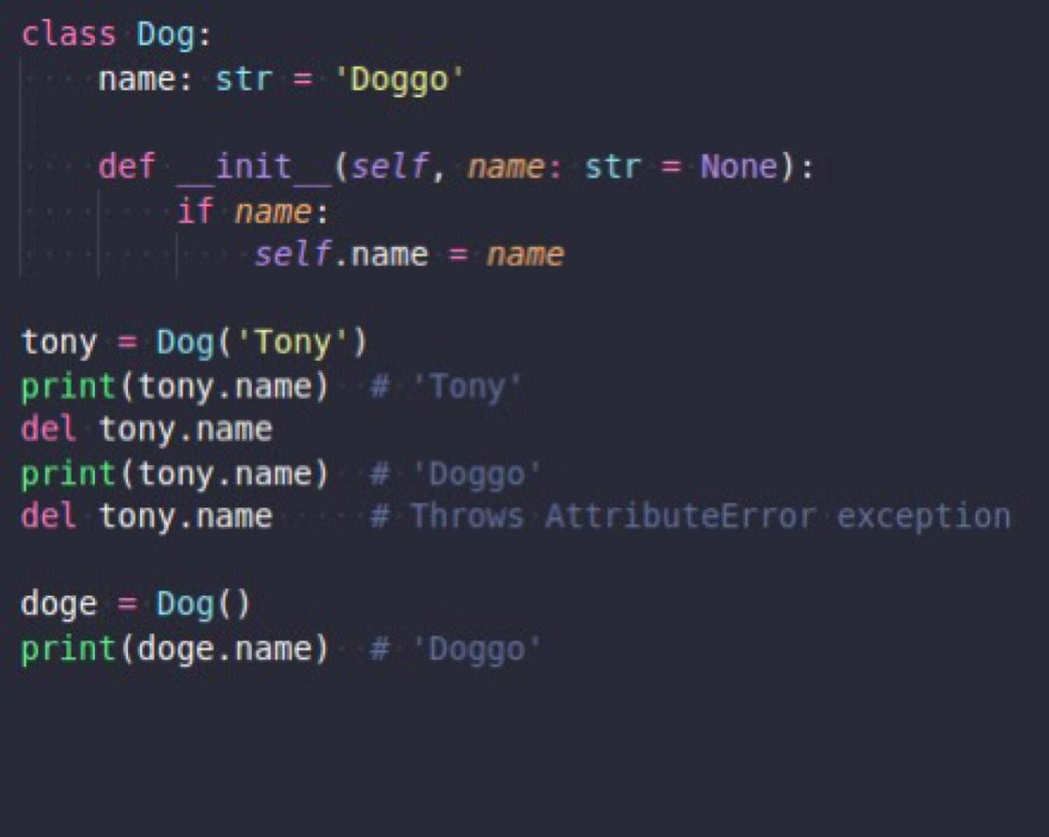 Class Variables vs. Instance Variables