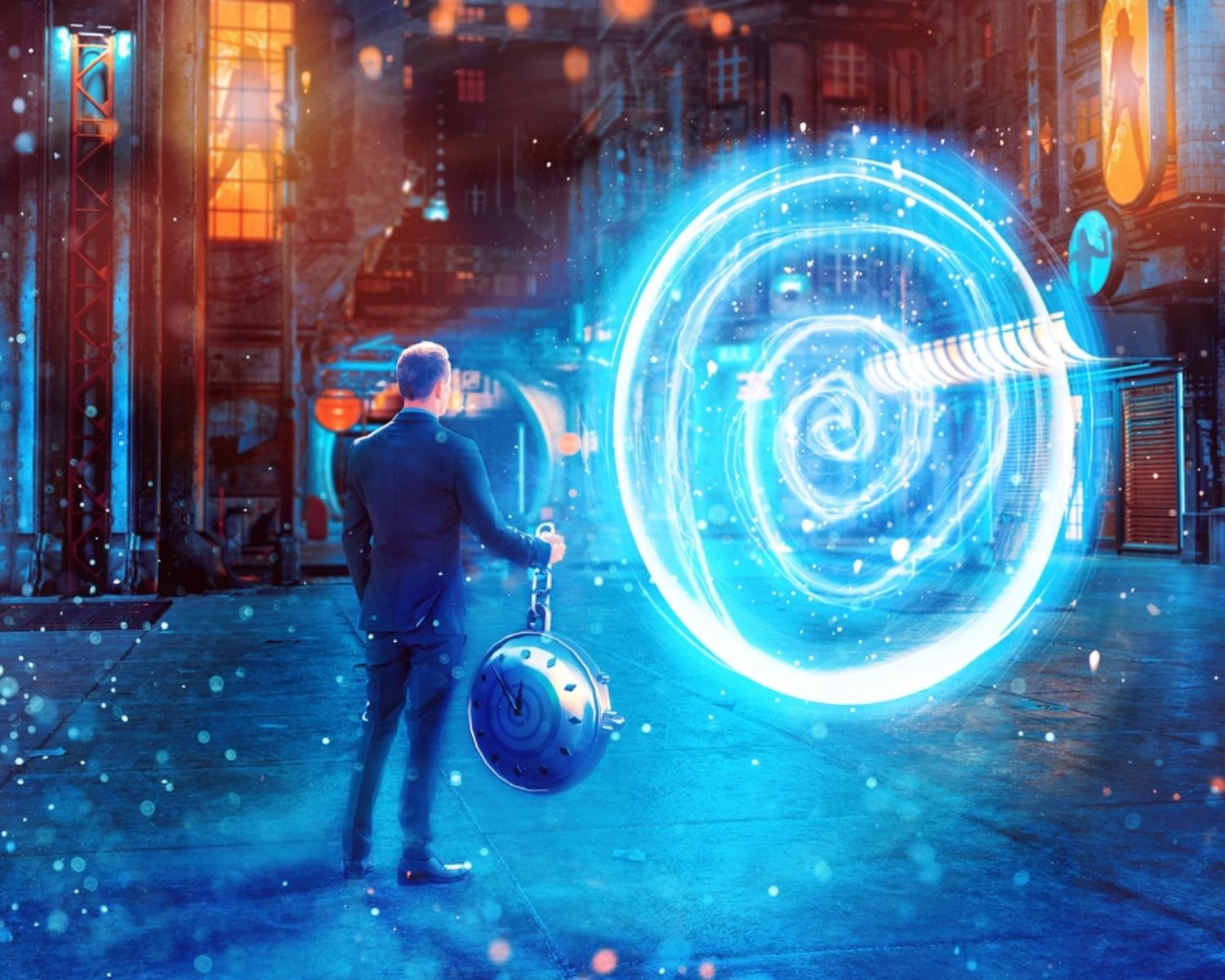 5. Time travel using light  