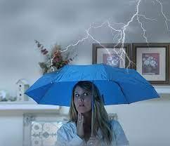 19. Don’t open umbrellas inside.