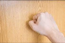 21. Knock on wood for good luck.