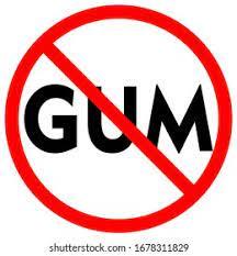 22. Don’t chew gum at night.