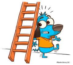 40. Don’t walk under a ladder.