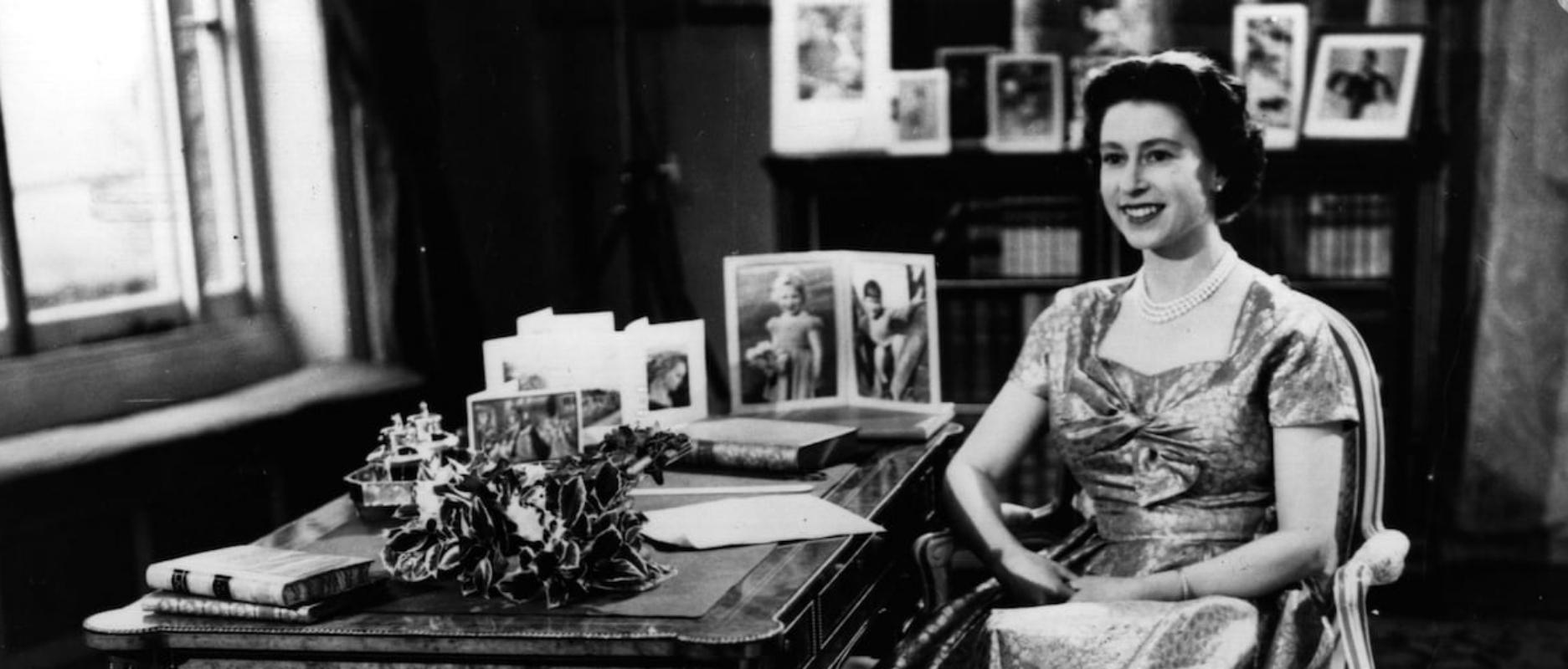 1957: FIRST TELEVISED CHRISTMAS ADDRESS