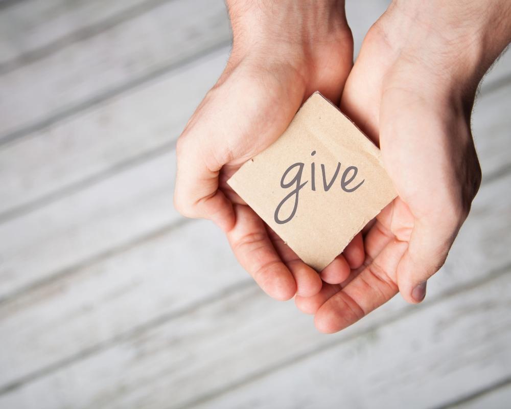 Have A Giving Mindset