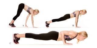 Walkout push up