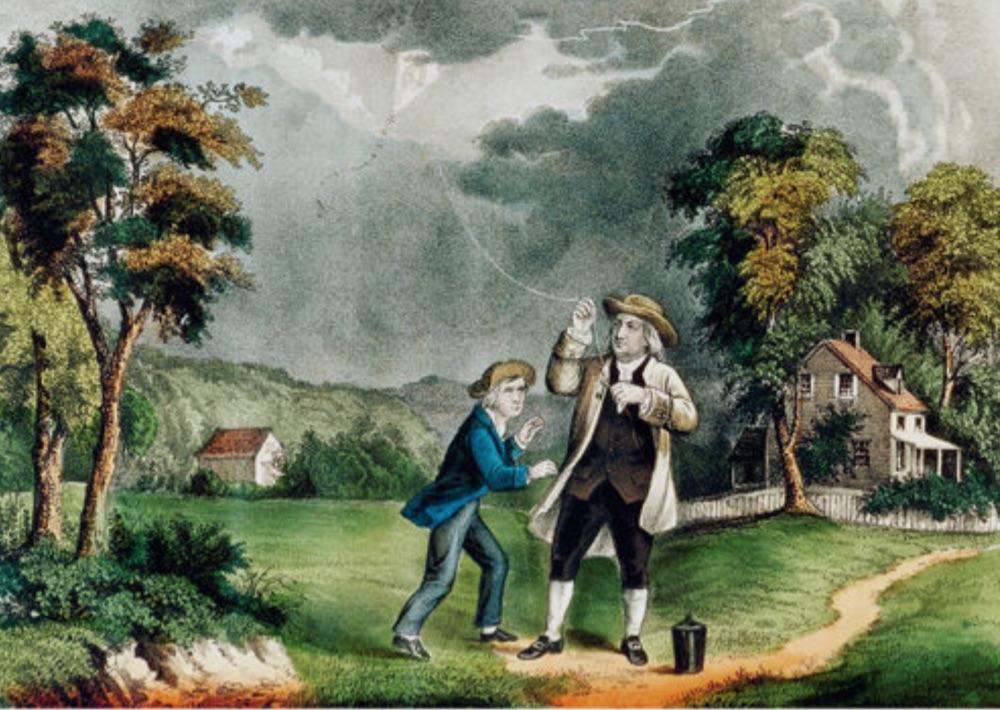 Ben Franklin Disarming The Gods