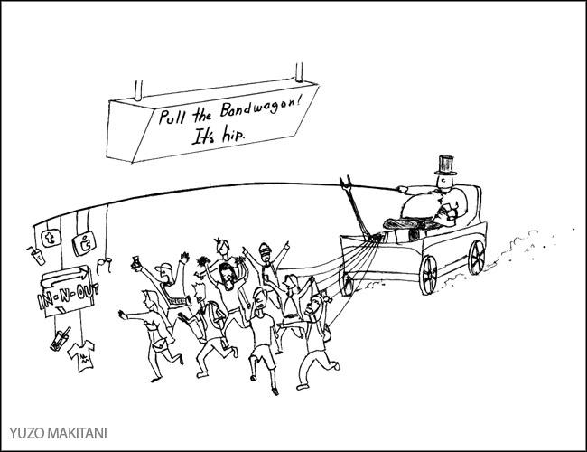 Example of Bandwagon Effect.