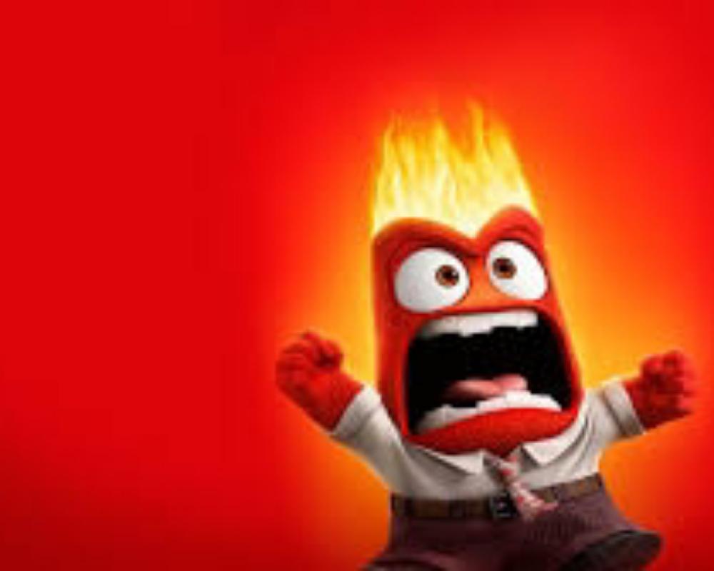 You Feel Less And Less Angry