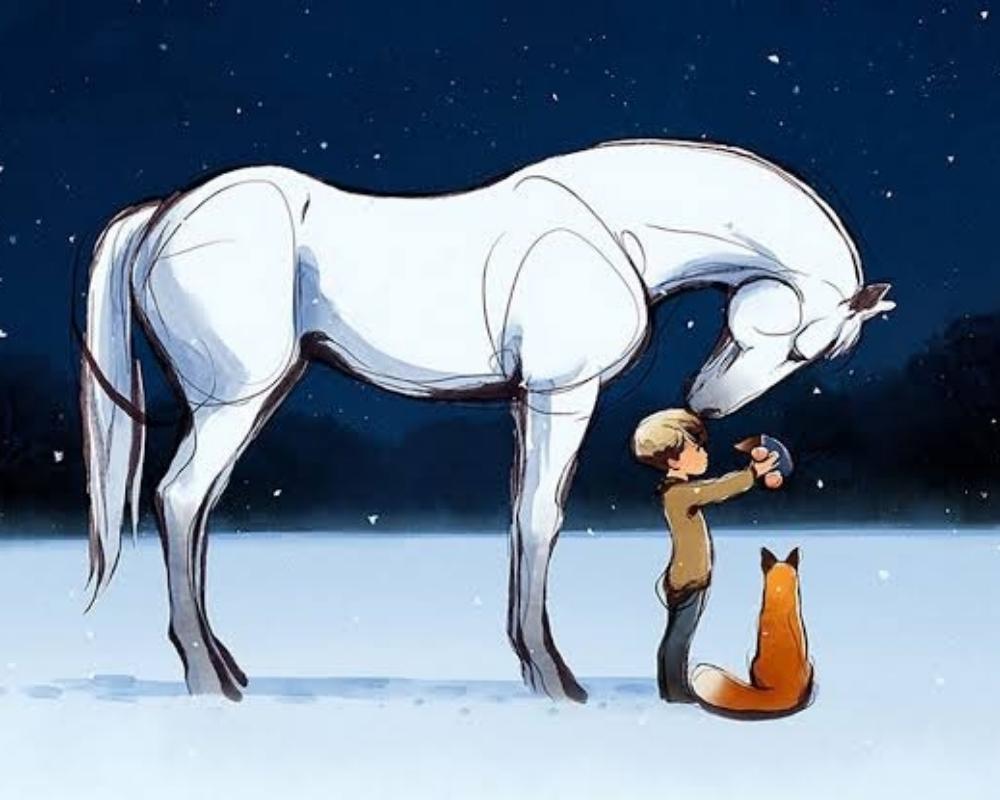 THE BOY, THE MOLE, THE FOX, AND THE HORSE