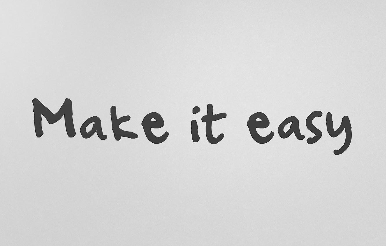Make it Easy