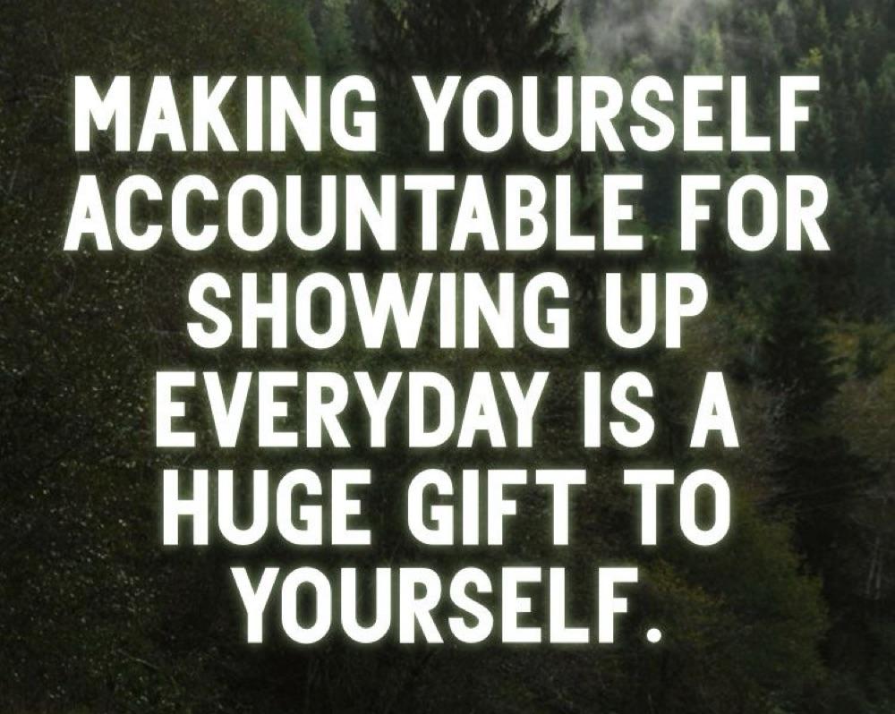Master The habit Of Showing Up 