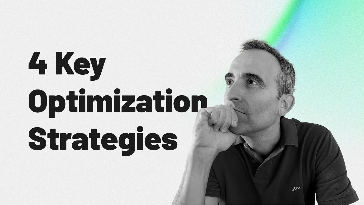 What Does Optimization Really Mean in a Productivity System?