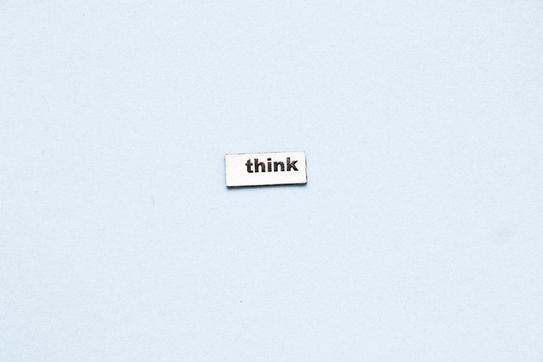 How to think clearly 