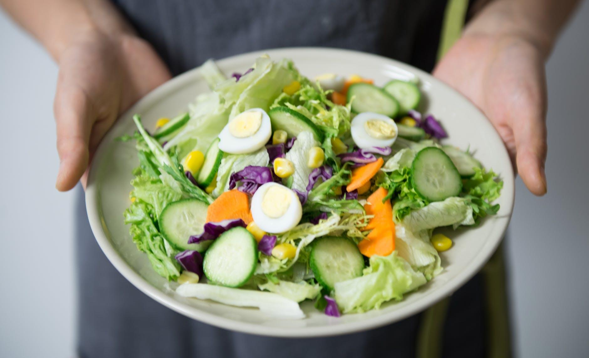 3 – Eat more vegetables.