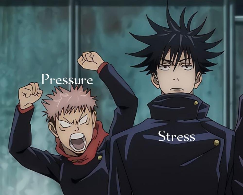 Stress and Pressure : Similarities and Comparison