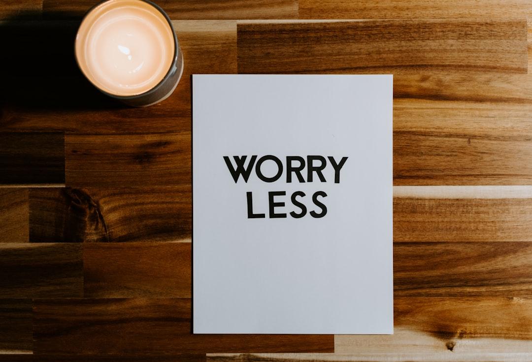Dealing With Anxiety