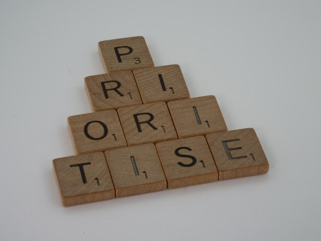 1 — How to Prioritize