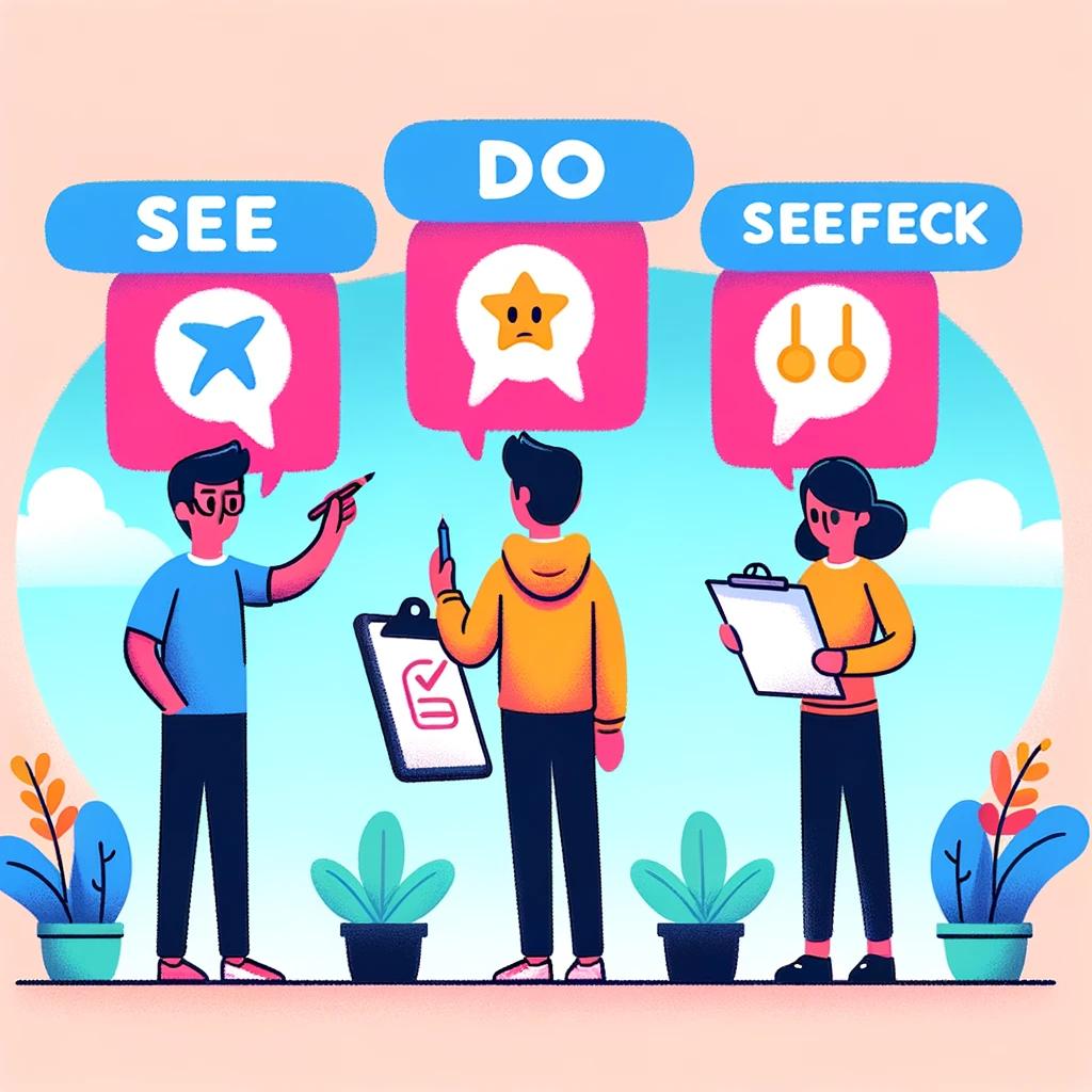 To Enhance Your Performance, Follow the 'See, Do, and Seek Feedback' Approach