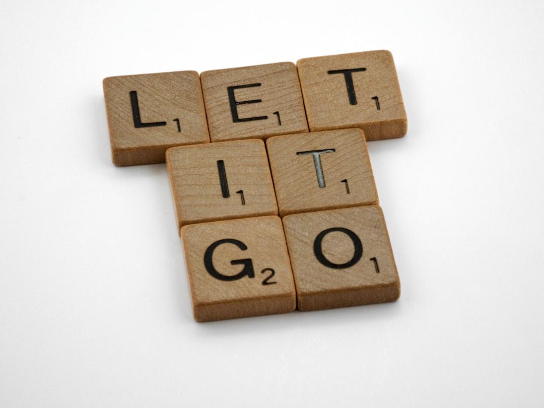 Let Go of the Past