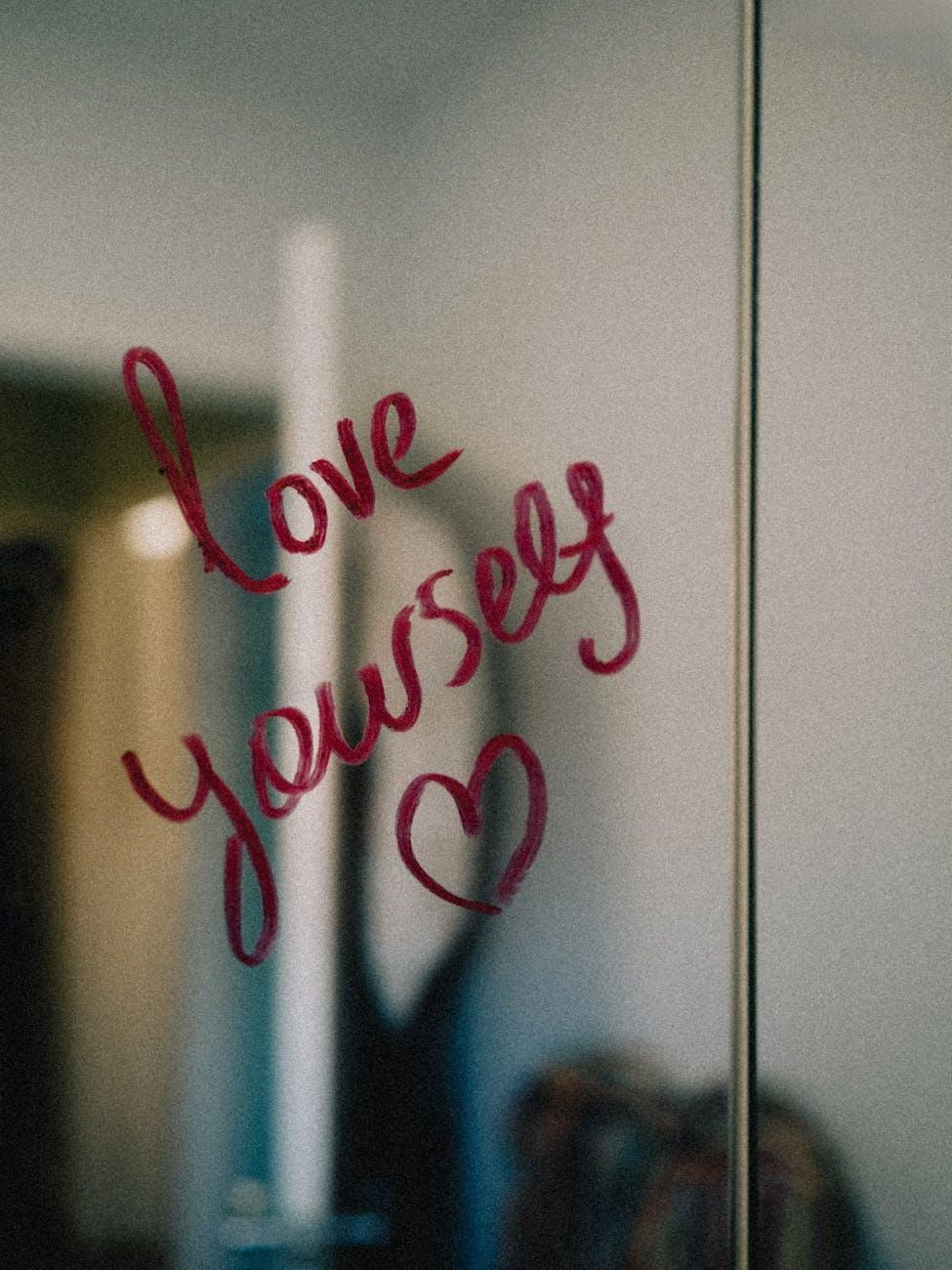 Self-acceptance is vital