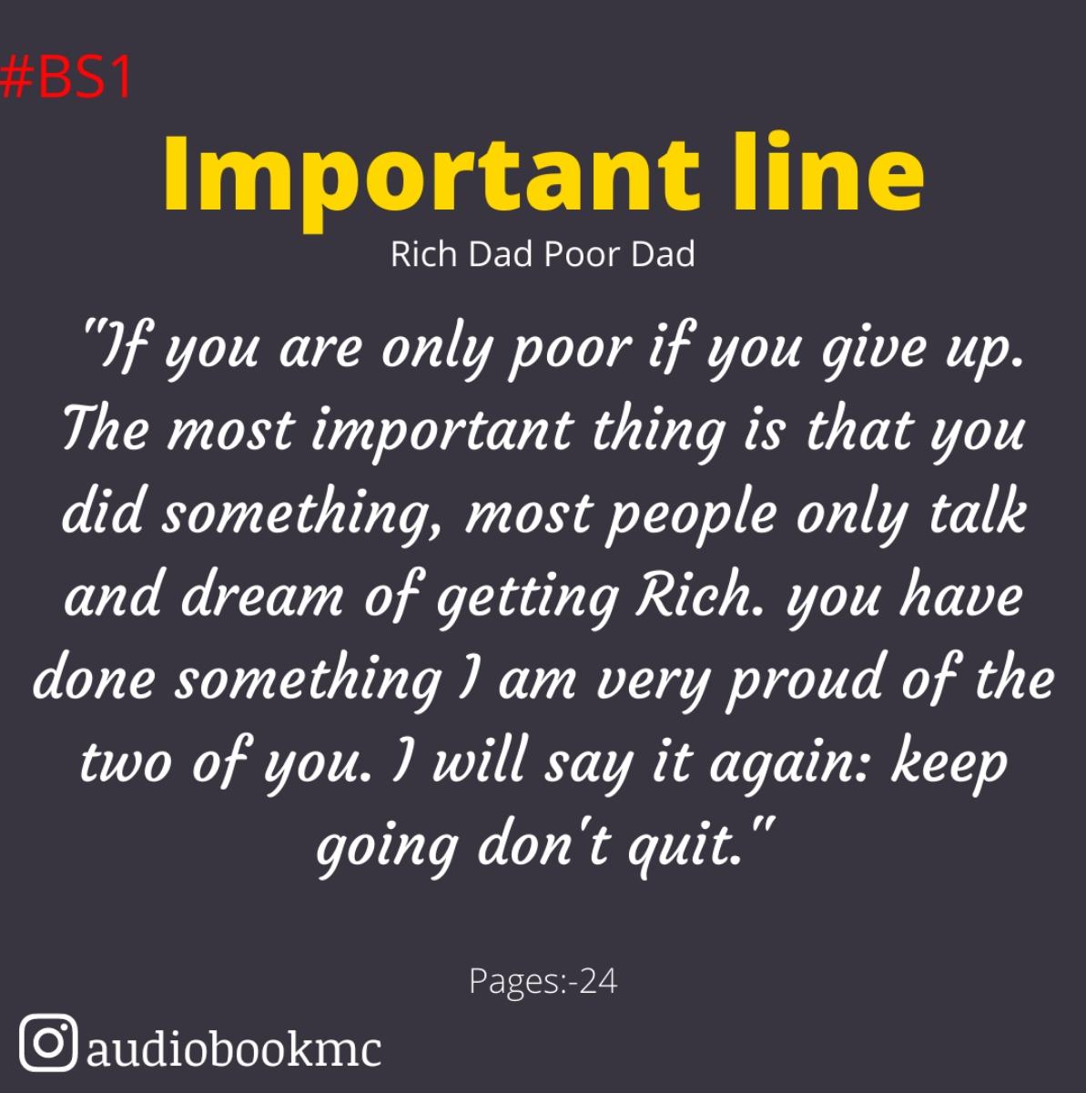Important line