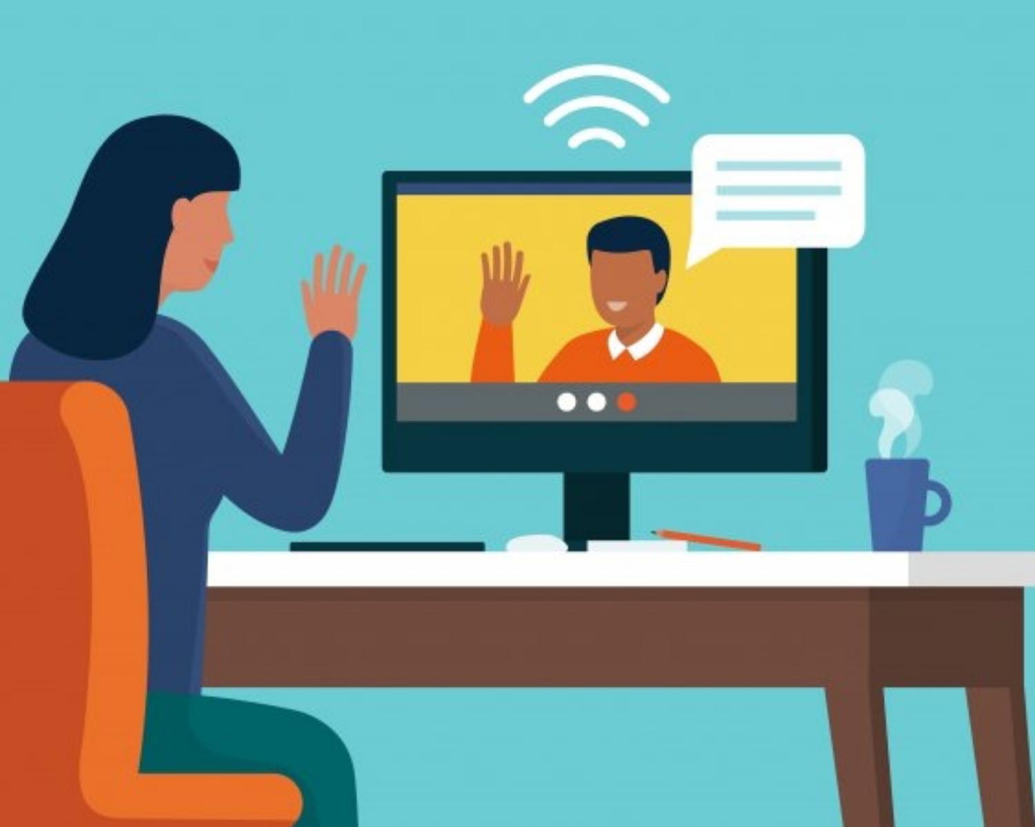 1) How have you approached building professional relationships while working remotely? 