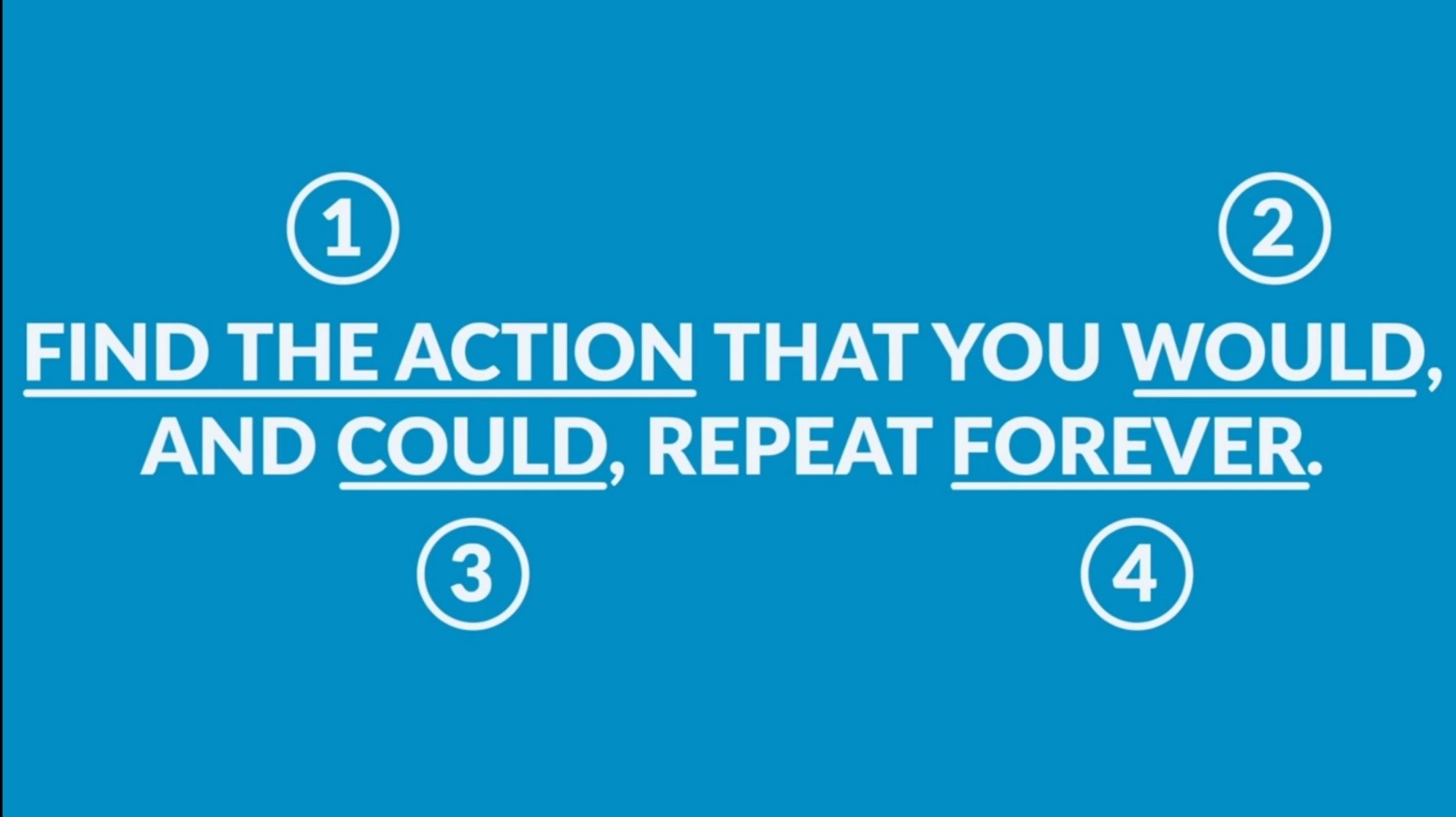 The Key to Long term Productivity