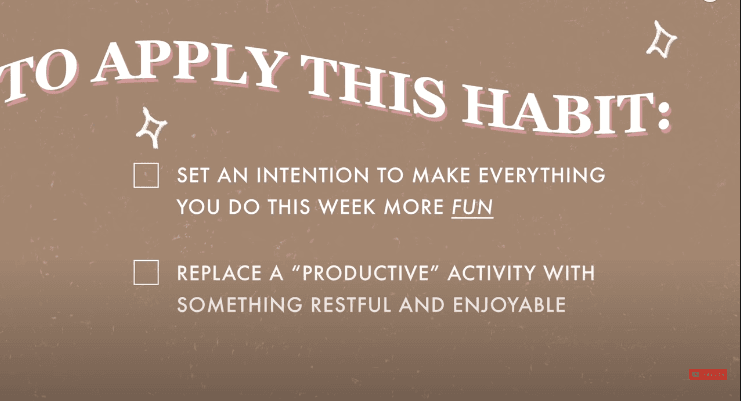 #1 How to Apply This Habit