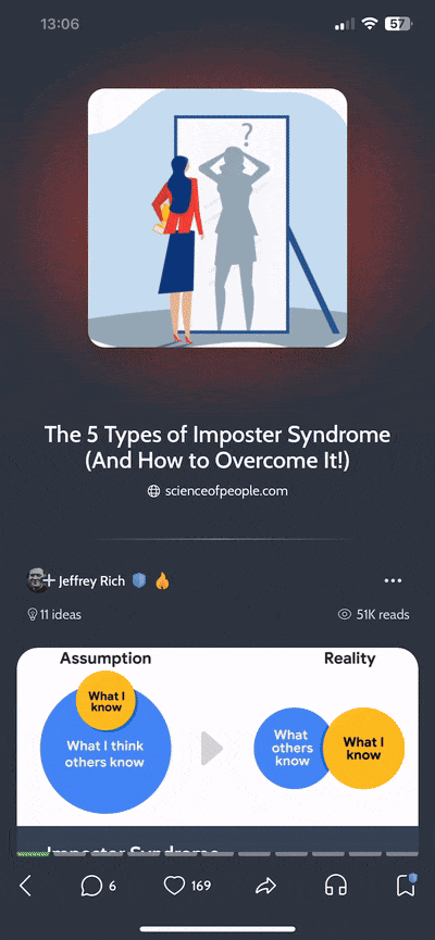 GIF with Flashcards examples by flicking ideas on Deepstash